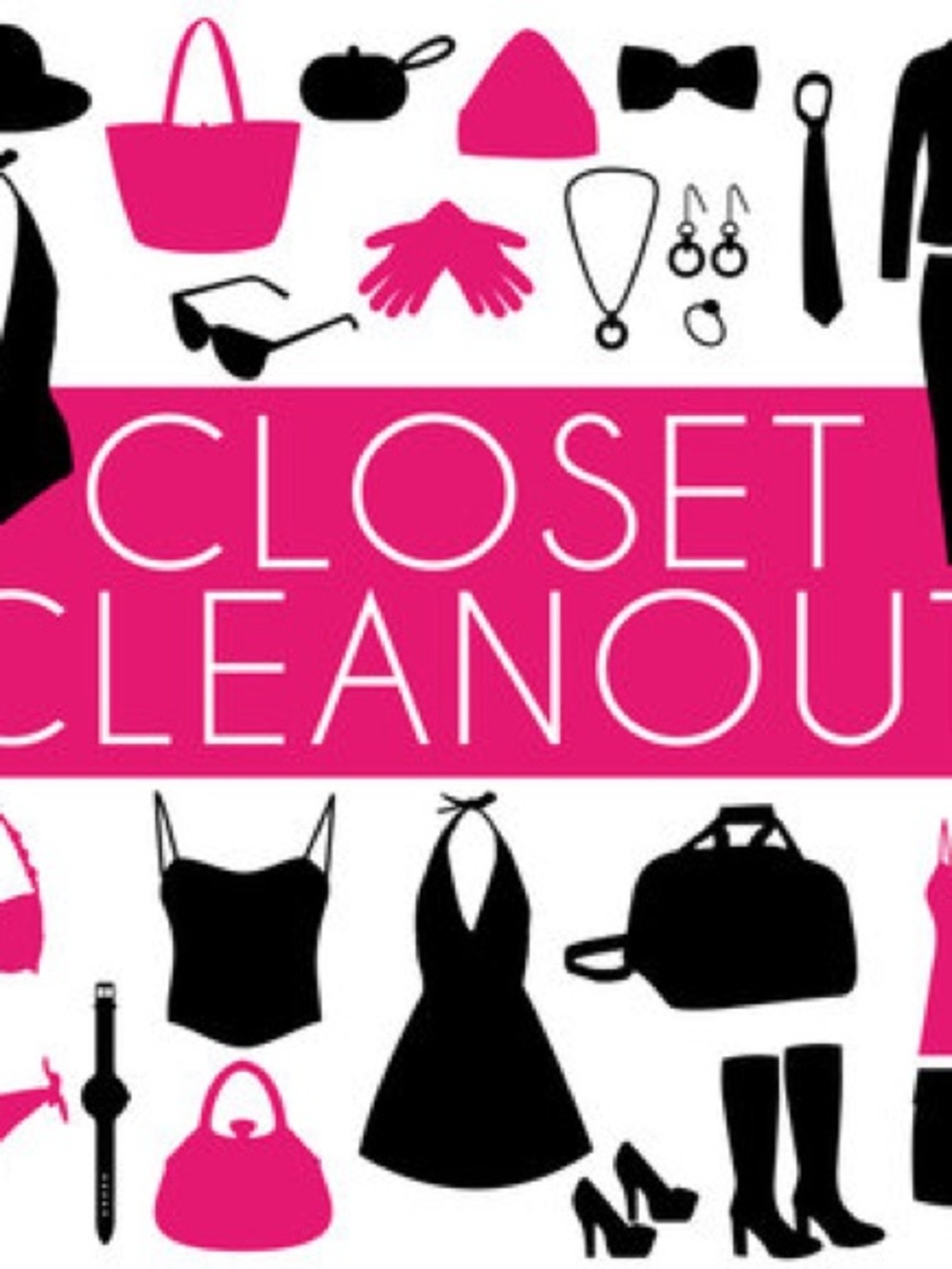 Pink Women Accessories Collection - Closet Cleanout Graphic